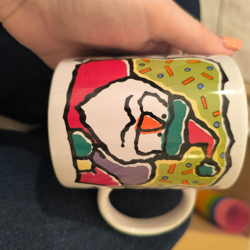 Mug with Santa Claus design like new
