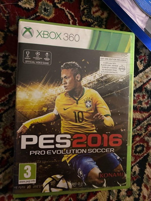 PES 2016 Xbox 360 μεταχειρισμένο με τον Neymar, άριστη κατάσταση