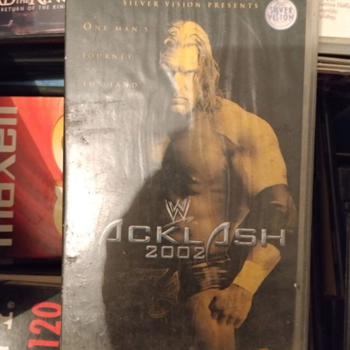Backlash 2002 WWE VHS tape