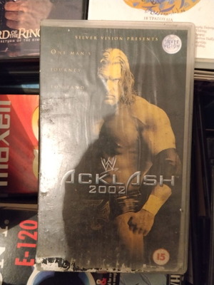Backlash 2002 WWE VHS tape