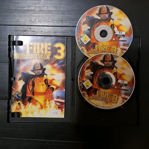 Fire Department 3 PC used game in good condition