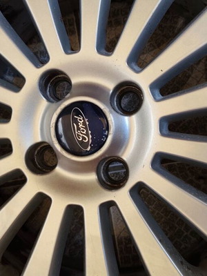 Aluminum rim 16” OEM Ford Fiesta used, 15 spokes, silver