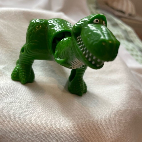 Toy Story 1996 Rex the Dinosaur figure like new with wagging head and tail