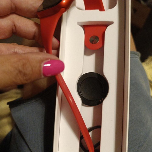 Smart Watch T500+ Plus red, new