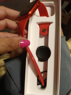 Smart Watch T500+ Plus red, new