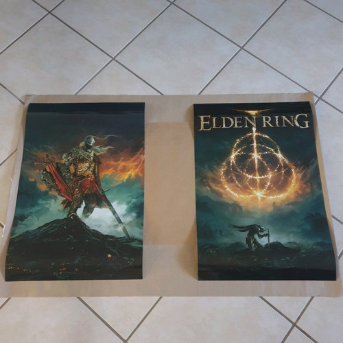 Elden Ring photographic posters 40x60, new, set of 2