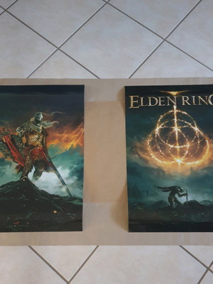 Φωτογραφικές αφίσες Elden Ring 40x60, καινούργιες, σετ 2 τεμαχίων