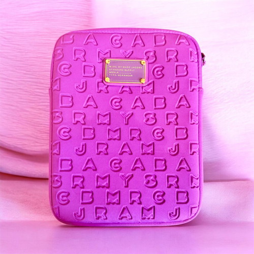 Marc by Marc Jacobs iPad Tablet Case used, purple neoprene