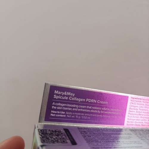 Mary & May Spicule Collagen PDRN Cream καινούργιο 15 gr