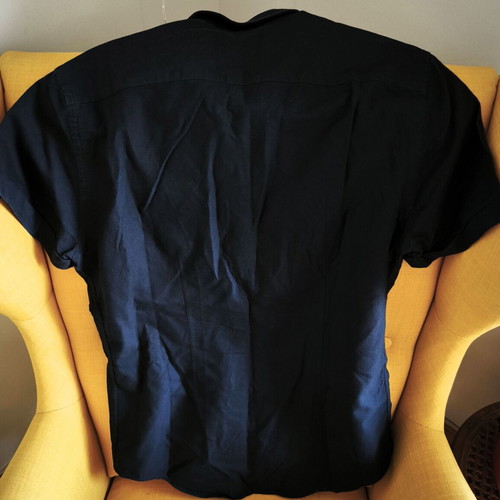ZARA Man Slim Fit shirt M like new, dark blue