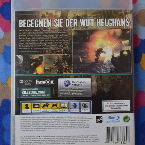 Killzone 2 PlayStation 3 game like new, shooter