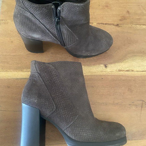 Stonefly ankle boots size 36 used, grey leather