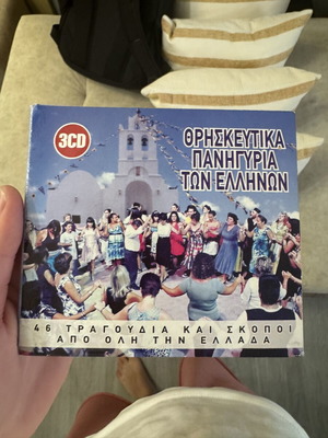 Religious Panigyria of Greeks 3CD collection like new, 46 songs