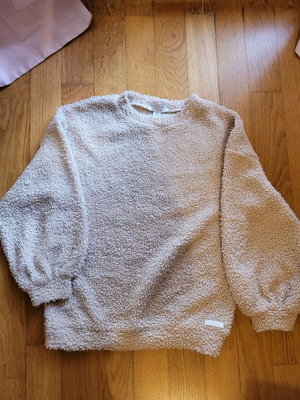 Yell Oh! beige long-sleeve sweatshirt like new, size 116 cm