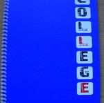 Σπιράλ τετράδια τύπου college notebook καινούργια, πακέτο 8, μέγεθος Α4