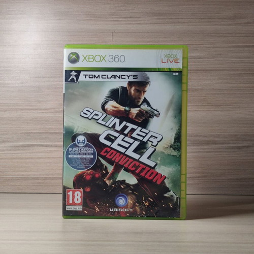 Splinter Cell Conviction Xbox 360 used, complete English version