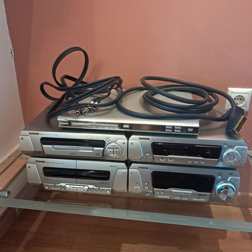 Ηχοσύστημα Technics SC-EH590 σαν καινούργιο με 8 κομμάτια