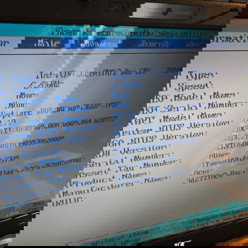 Acer Travelmate 5730 μεταχειρισμένο για επισκευή ή ανταλλακτικά με 2GB μνήμη