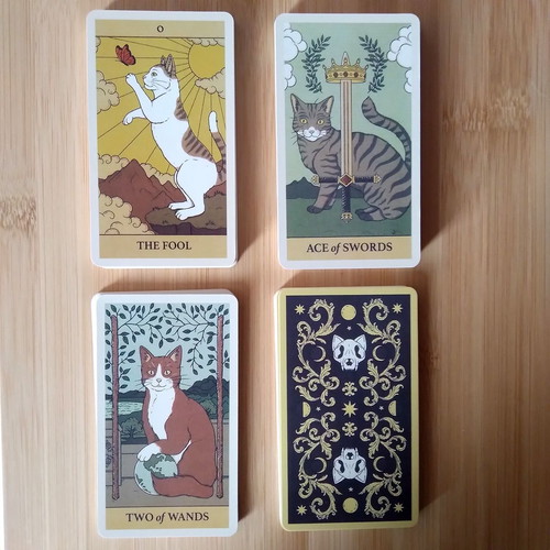 Cats Rule the Earth Tarot deck by Catherine Davidson