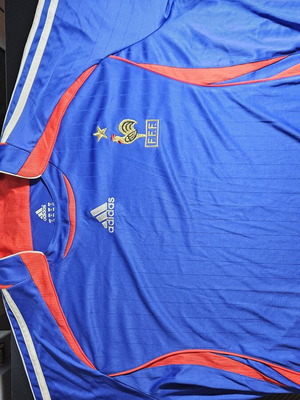 Adidas France National Team 2006 World Cup Jersey XL