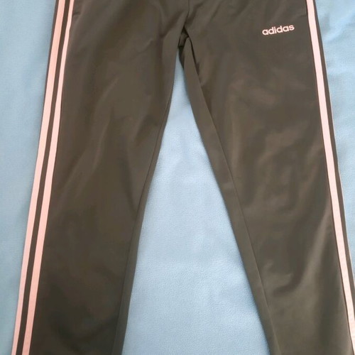 Adidas women's pants XS used, gray and pink
