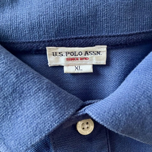 Polo US ASSN men's shirt used, blue, XL