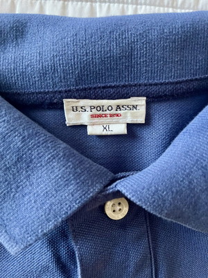 Polo US ASSN men's shirt used, blue, XL