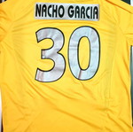 Nacho Garcia Aris Adidas jersey used, long-sleeve