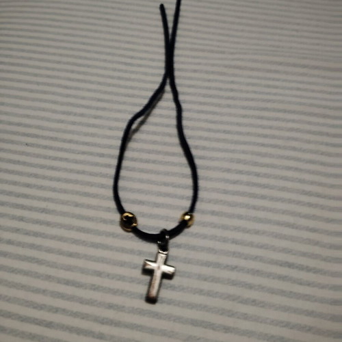 Silver cross without chain like new