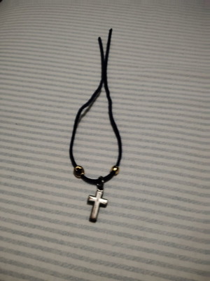 Silver cross without chain like new