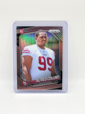 2025 Panini Prizm Alfred Collins Rookie Pigskin 49ers #388 καινούργιο