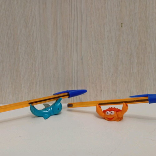 Kinder Surprise Joy figures used, funny miniatures set