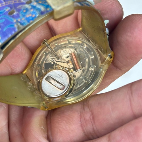 Swatch Azimut GK179 vintage wristwatch 1994, used, unisex