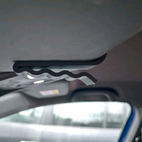 Glasses holder for car sun visor new