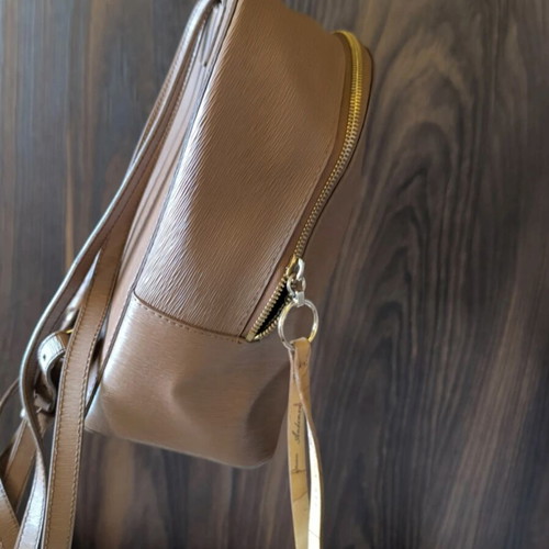 Alviero Martini 1A Classe Leather Backpack like new, tan color