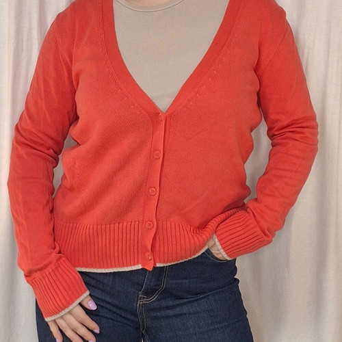 Gerry Weber cardigan like new, red, size Large