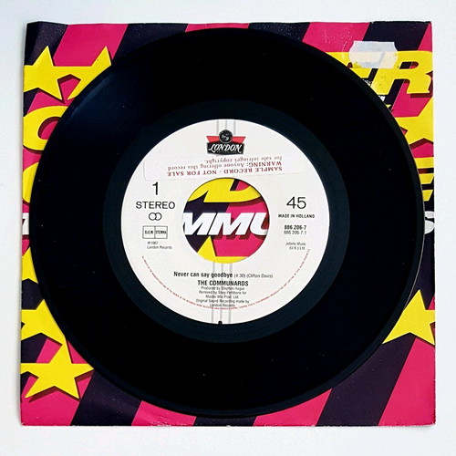 Communards Never Can Say Goodbye 7" vinyl record used