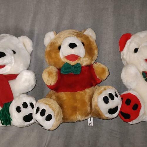 Goody's plush bears set 2002, like new