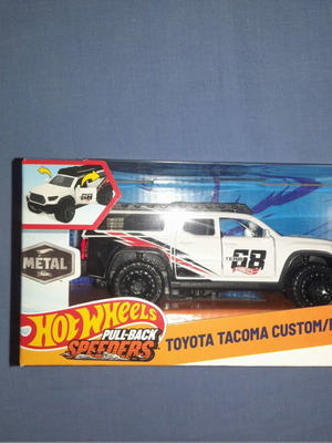 Hot Wheels Toyota Tacoma Custom καινούργιο Pull-Back Speeders 1:43