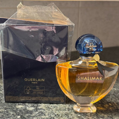 Guerlain Shalimar Eau de Parfum 50ml new, authentic fragrance