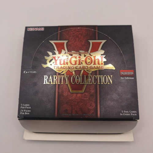 Yu-Gi-Oh! Rarity Collection V Booster Box empty, English Edition 1st Edition used