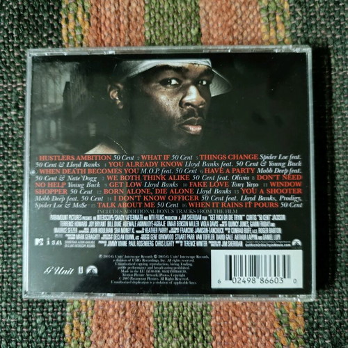 50 Cent Get Rich Or Die Tryin' CD used, collectible album