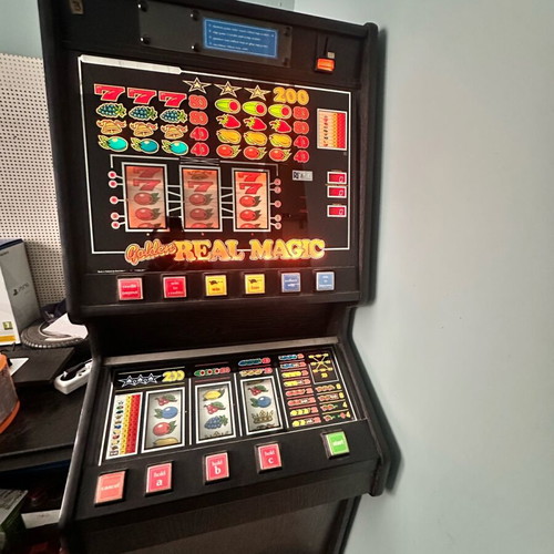 Slot machine like new, fully functional with drachmas