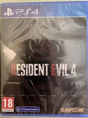 Resident Evil 4 PS4 game new sealed with free PS5 upgrade
