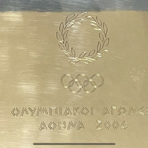 Decorative tray Olympic Games Athens 2004 like new