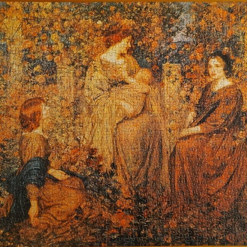 Thomas Edwin Mostyn The Child puzzle MB 1000 pieces