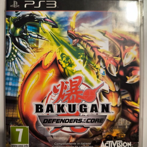 Bakugan Defenders of the Core PS3 game used, English version