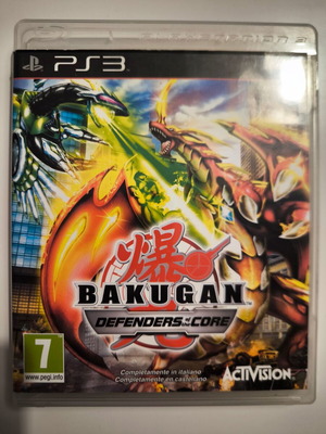 Bakugan Defenders of the Core PS3 game used, English version