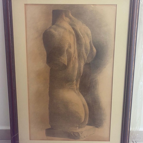 Drawing painting used