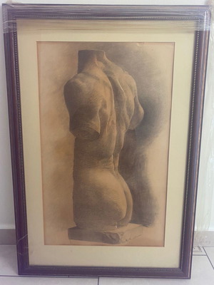 Drawing painting used
